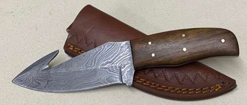 Damascus Knife - Hunting